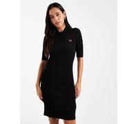 Fred Perry - Vestito nero in maglia a coste 40