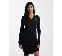 Fred Perry - Vestito polo blu navy testurizzato 48