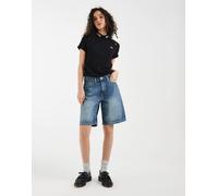 Fred Perry x Amy Winehouse - Polo nera con bordi bianchi-Nero 42