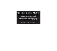 Fred R. van Hartesveldt The Boer War (Copertina rigida)
