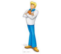 Fred Scooby-Doo Lifesize Sagoma di Cartone Profilo Intero Cartoon Freddy Bambini