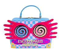 Fred Segal Harry Potter, borsa a tracolla da donna con motivo astratto con occhiali luna, mini borsa a tracolla regolabile, multicolore, Multi
