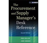 Fred Sollish John The Procurement and Supply Manager's Desk R (Copertina rigida)