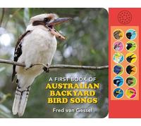Fred Van Gessel First Book of Australian Backyard Bird Songs (Libro di cartone)