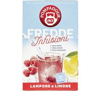 fredde infusioni in acqua fredda lampone & limone Pompadour 18 bustine * 2,5 gr