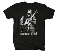 Freddie King Guitar T Shirt Funny Cotton Tee Vintage Gift for Men S