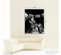 Freddie Mercury - 1 - Quadro stampa su Tela Pelle Canvas Dipinto Arte Moderna