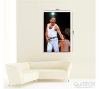 Freddie Mercury - 11 - Quadro stampa su Tela Pelle Canvas Dipinto Arte Moderna