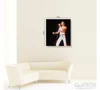 Freddie Mercury - 2 - Quadro stampa su Tela Pelle Canvas Dipinto Arte Moderna