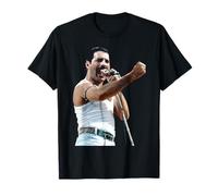 Freddie Mercury of Rock Group Queen A Live Aid 1985 Maglietta