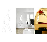 FREDDIE MERCURY Queen, Adesivo In Vinile. Barcellona Montserrat Ver2