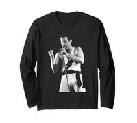 Freddie Mercury Queen dal Vivo alla Wembley Arena 1984 Maglia a Manica