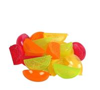 FREDDO - CUBI DI GHIACCIO RIUTILIZZABILI X18PCS DESIGN LIMONE 4 COLORI ASSORTIVI