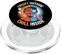 Freddo esterno croccante dentro scottature solari PopSockets PopGrip per MagSafe