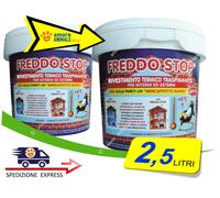 FREDDO STOP Tecnostuk 2.5 LT - GUAINA ISOLANTE Traspirante Interni e Esterni