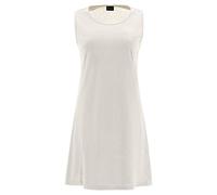 FREDDY - Abito Smanicato in Jersey con Stampa Foliage in Tono, Donna, Bianco, Small