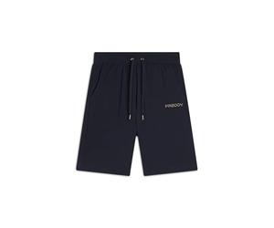 FREDDY Bermuda Donna in Jersey con Logo e Perline Dorate - Pantaloni Corti Sportivi