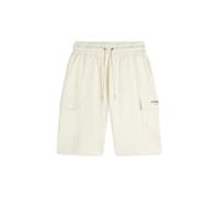 FREDDY bermuda donna regular fit in French Terry con tasche cargo stampa metallizzata su tasca