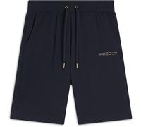 FREDDY Bermuda Donna in Jersey con Logo e Perline Dorate - Pantaloni Corti Sportivi
