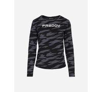Freddy Big Logo Olografico W - T-shirt - Donna - Nero XS