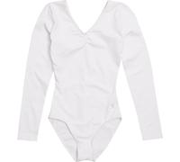 Freddy Body a manica lunga in cotone White Donna Extra Large