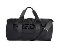 FREDDY - Borsone Duffle Bag In Nylon Con Maxi Logo Lucido, Donna, Nero, Unica