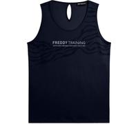 Freddy Canotta con Dettaglio Cut-Out e Grafica Dark Sapphire Donna Extra Large