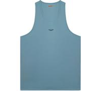 Freddy Canotta con retro a vogatore in tessuto quick dry Azzurro Uomo Large