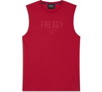 Freddy Canotta in Cotone con Stampa frontale in tono colore Lollipop Uomo Extra Large
