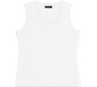 Freddy Canotta Regular con Logo e Inserti Elastici Bianco Donna Extra Large