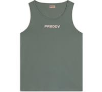 Freddy Canotta regular in tessuto quick dry con retro vogatore Agave Green Donna Small