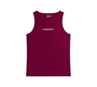 FREDDY - Canotta Regular in Tessuto Quick Dry con Retro Vogatore, Donna, Fuxia, Small