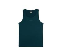 FREDDY - Canotta Sportiva in Tessuto Traspirante con Logo Glitter, Donna, Verde, Medium