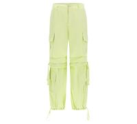 FREDDY - Cargo Pants, Pantaloni Cargo con Doppie Tasche e Coulisse Intermedia