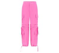 FREDDY - Cargo Pants, Pantaloni Cargo con Doppie Tasche e Coulisse Intermedia