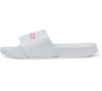 Freddy Ciabatte slider donna con loghi a contrasto e pianta sagomata Bianco Donna 40