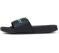 Freddy Ciabatte slider donna con loghi a contrasto e pianta sagomata Nero Donna 41