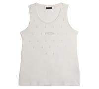 FREDDY Canotta Donna in Jersey Modal Decorata da Strass - Logo