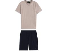 Freddy Completo sportivo in cotone con t-shirt e bermuda Feather Gray Uomo Extra Large