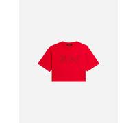 Freddy Crop Urban Borchie W - T-shirt - Donna - Rosso L