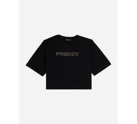 Freddy Crop W - T-shirt - Donna - Nero S
