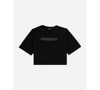 Freddy Crop W - T-shirt - Donna - Nero XS
