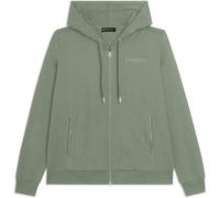 Freddy Felpa Cappuccio con Zip e Logo Iceberg Green Donna Small