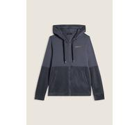Freddy Felpa cappuccio, zip con fondo in velluto Blu da Donna S Blu
