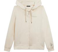 Freddy Felpa Cappuccio Zip con logo in strass Egret Donna Small