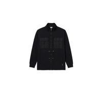 FREDDY - Felpa Collo Alto Full Zip con Coulisse E Tasche Applicate, 48% Modal 48% Cotone 4% Elastan