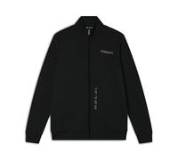 FREDDY - Felpa Comfort in Jersey con Zip E Collo Alto, Donna, Nero, Extra Small