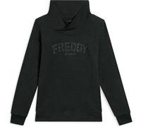 Freddy Felpa con collo incrociato e fondo asimmetrico Deep Forest Donna Small