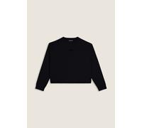 Freddy Felpa con fascia logata e ricamo Nera da Donna XS Nero