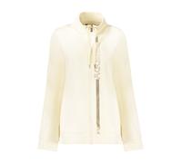Freddy Abbigliamento Donna Felpe con zip Bianco XS Maniche Lunghe, Felpata, 2 Ta